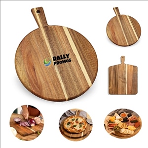 Wood Kitchen Cutting Board with Handle